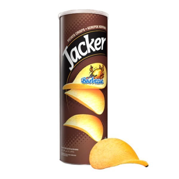 Jacker Potato Chips BBQ 150g