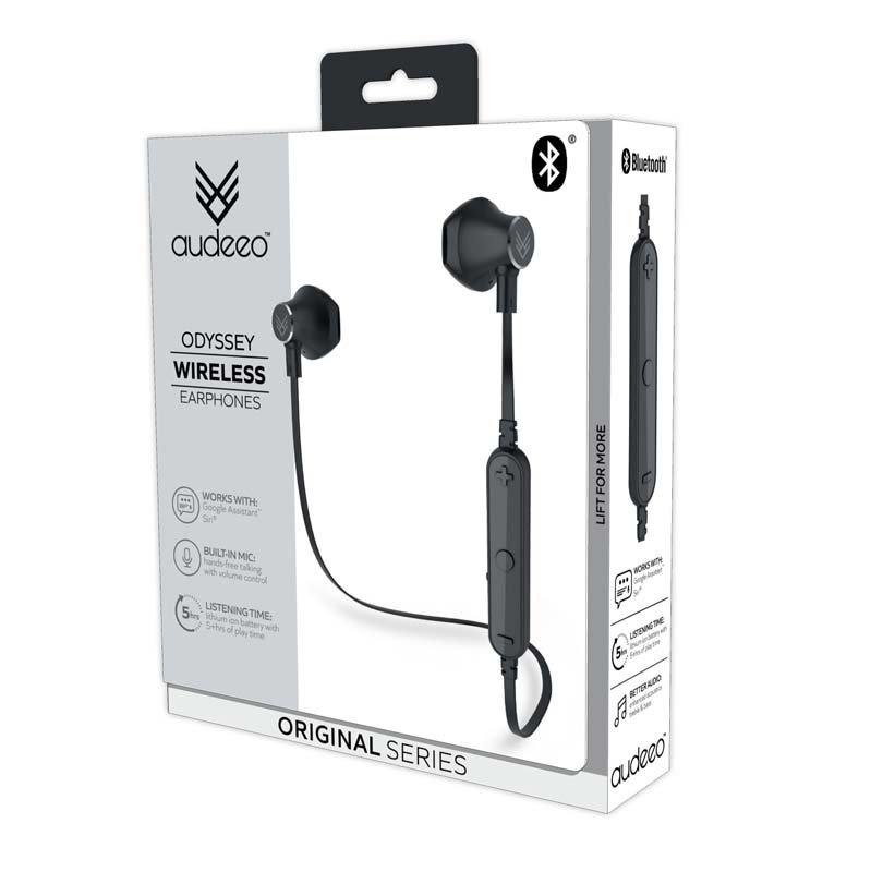 Audeeo Odyssey Wireless Bluetooth Metal Earphones - Image 2