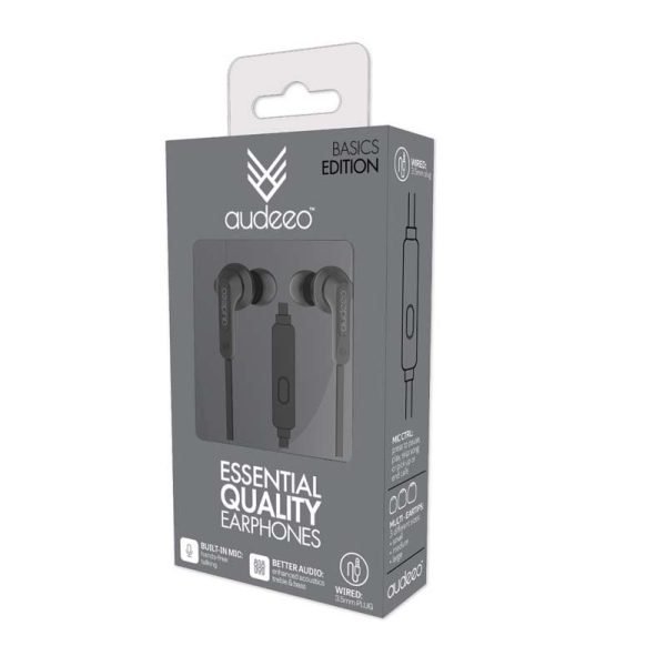 Audeeo Essential Wired Earphones