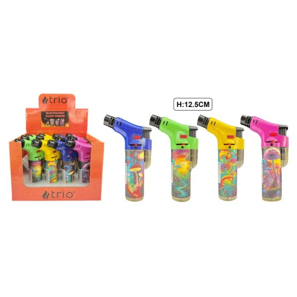 Stand Up Blowtorch Mushroom Designs