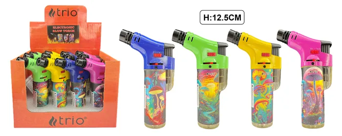 Stand Up Blowtorch Mushroom Designs
