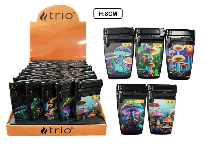 Slimline Disposable Lighter Mushroom Standard Flame
