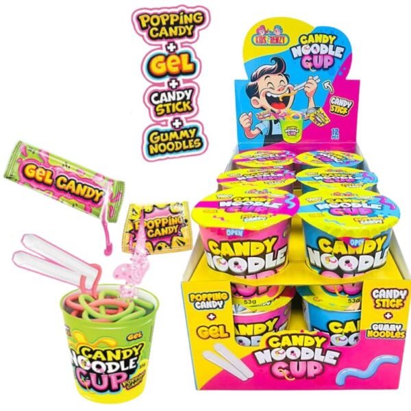 Kidsfrenzy Candy Noodle Cup 53g