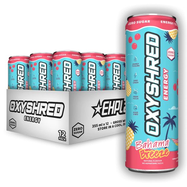 EHP Labs Oxyshred Ultra Energy RTD 355ml Bahama Breeze