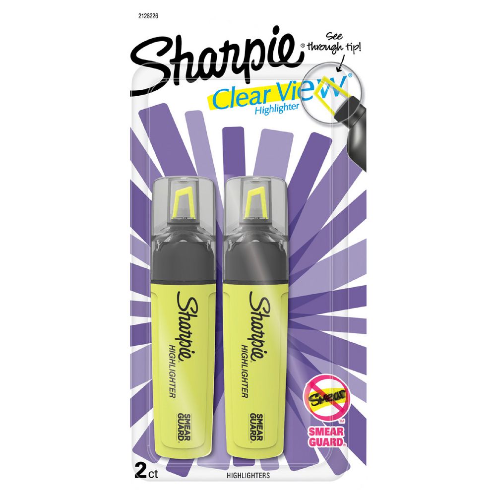 Sharpie Clearview Highlighters