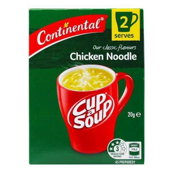 Continental Pk2 X20g Cup A Soup Chicken Noodle