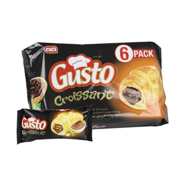 Cici Gusto Croissants With Chocolate And Hazelnut Filling 6 pack 270g