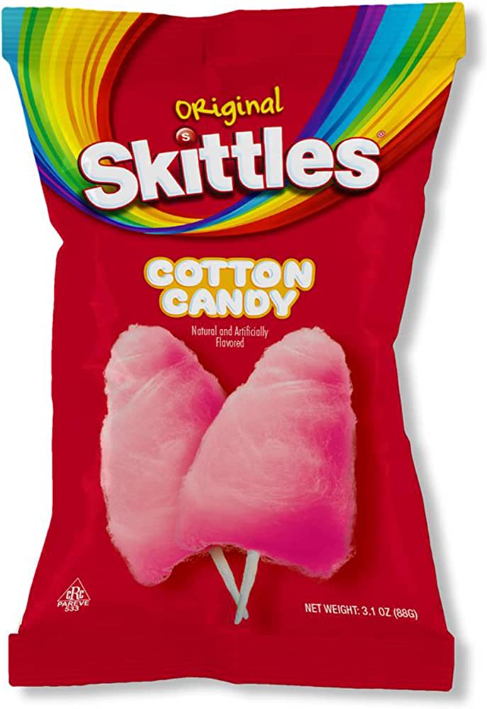 Skittles Cotton Candy 88g
