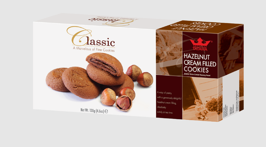 Tatawa Classic Cookies Hazelnut 130g