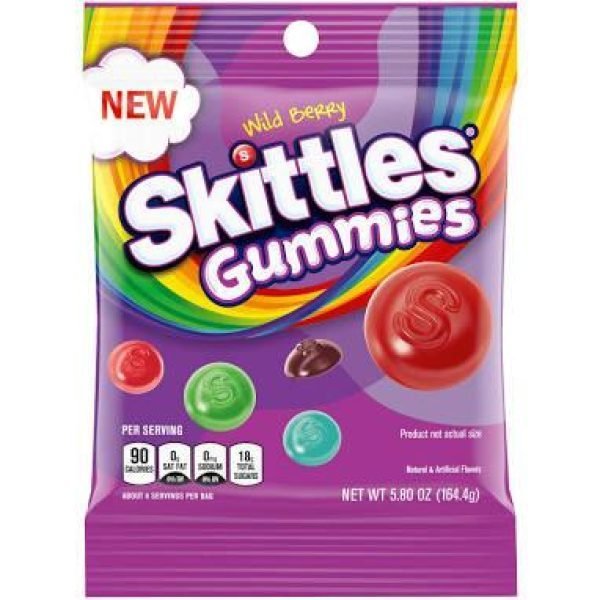 Skittles Gummies Wildberry 164g