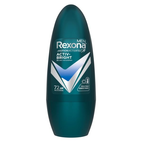 Rexona Men 45ml Roll On Deodorant Motion Acvivated Activ Bright