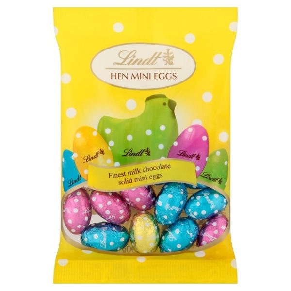 Lindt Hen Milk Solid Eggs 90g