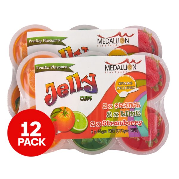 Medallion Jelly Cups Mixed Pack (6 x 95g)