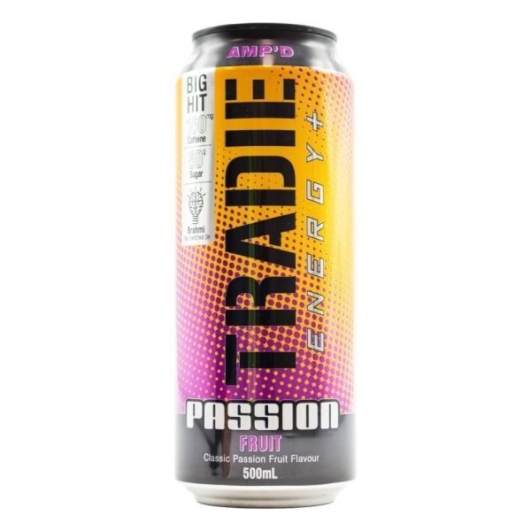 Tradie 500ml Energy Passionfruit