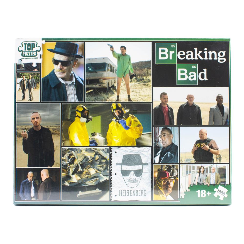 Top Trumps Puzzle 1000 Piece Breaking Bad 18+
