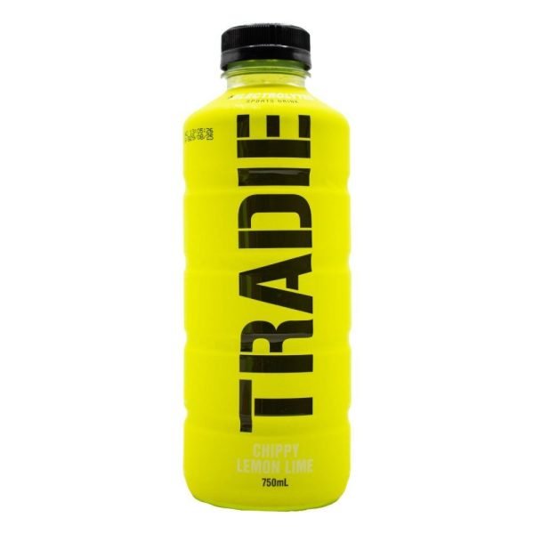 Tradie 750ml Sports Drink Chippy Lemon Lime
