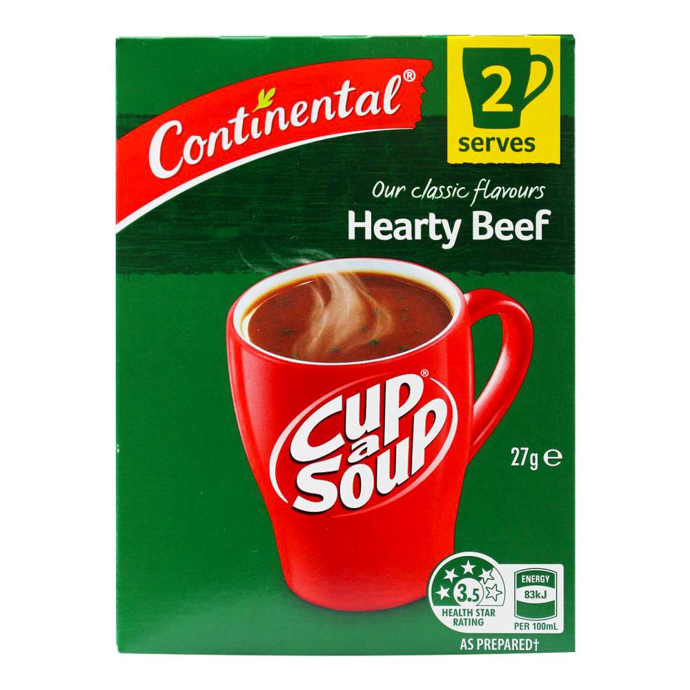 Continental Pk2 X27g Cup A Soup Hearty Beef