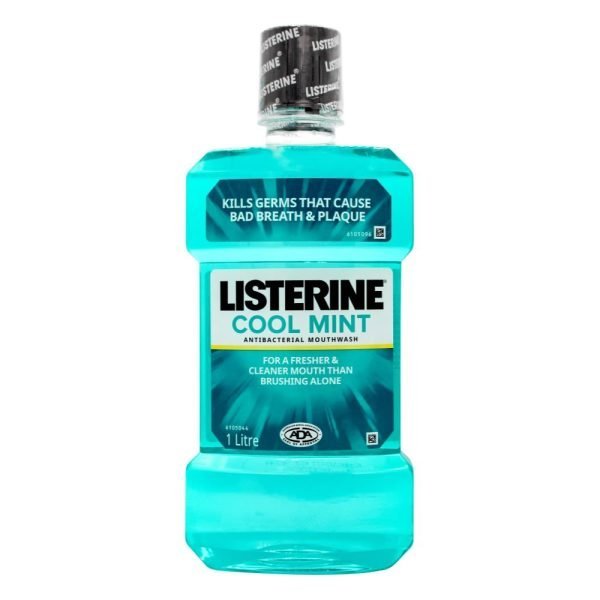 Listerine 1L Antibacterial Mouthwash Cool Mint