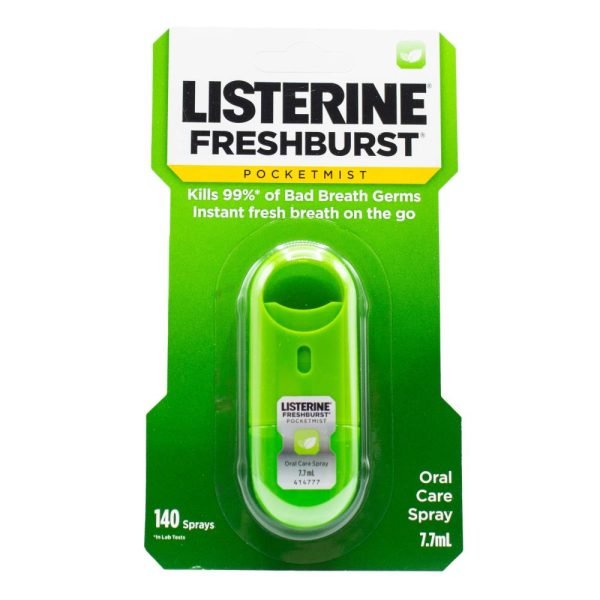 Listerine 7.7ml Oral Care Spray Freshburst