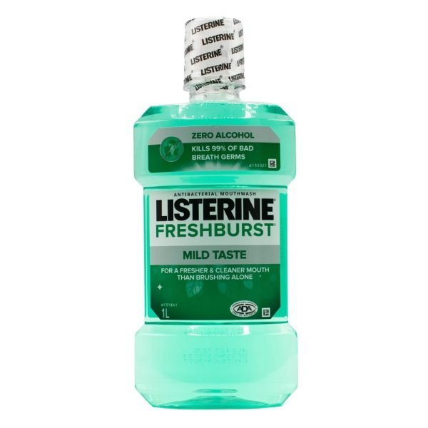 Listerine 1L Mouthwash Freshburst Mild Taste