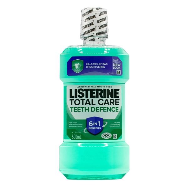 Listerine 500ml Mouthwash Total Care Total Defence