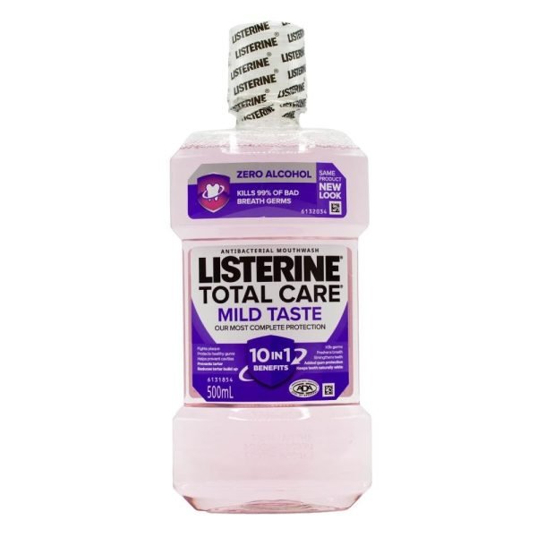 Listerine 500ml Mouth Wash Total Care Mild Taste