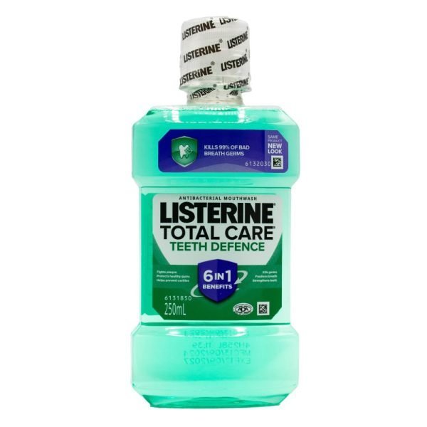 Listerine 250ml Mouthwash Total Care Total Defence