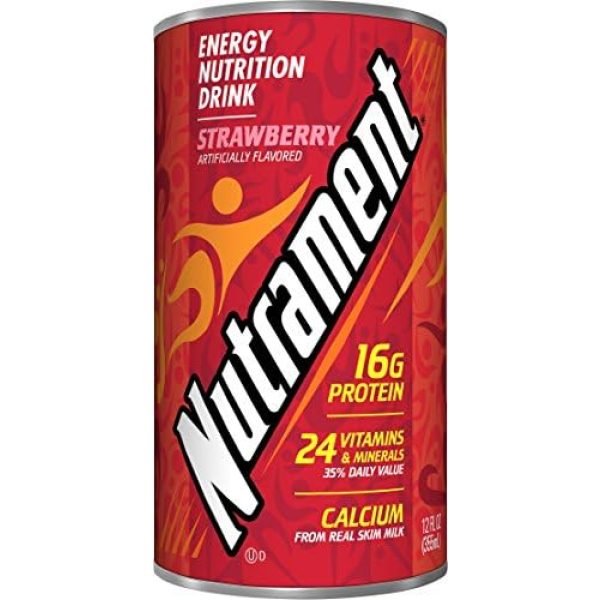 Nutrament Strawberry Protein Drink 325ml