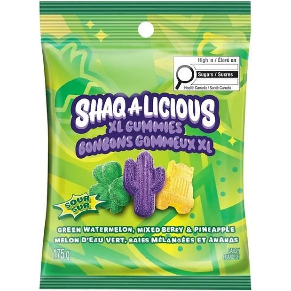 ShaqALicious Xl Gummies Sour 175g