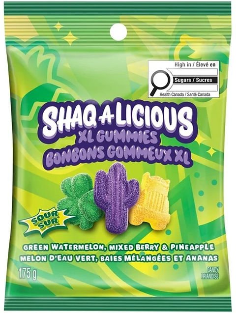 ShaqALicious Xl Gummies Sour 175g