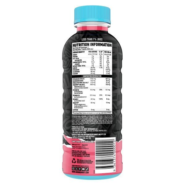Ghost Hydration RTD Kiwi Strawberry 500ml