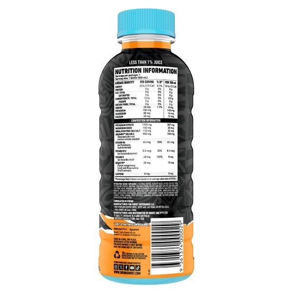 Ghost Hydration RTD Orange Squeeze 500ml