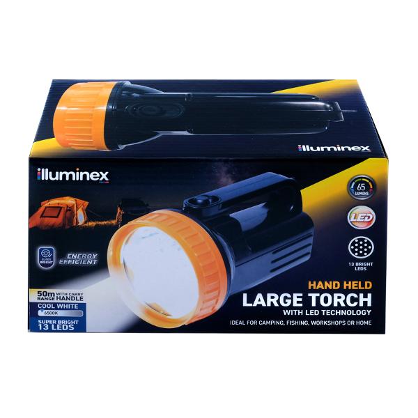 Illuminex Battery Operated Large Torch 13 LED