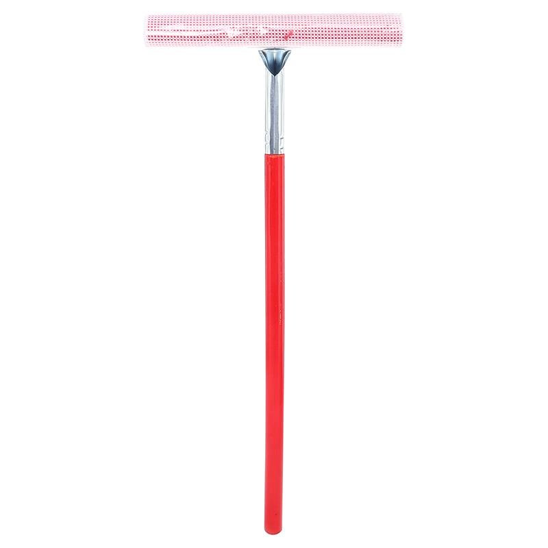 Windshield Dual Sided Squeegee Wooden Red 60cm x 20cm