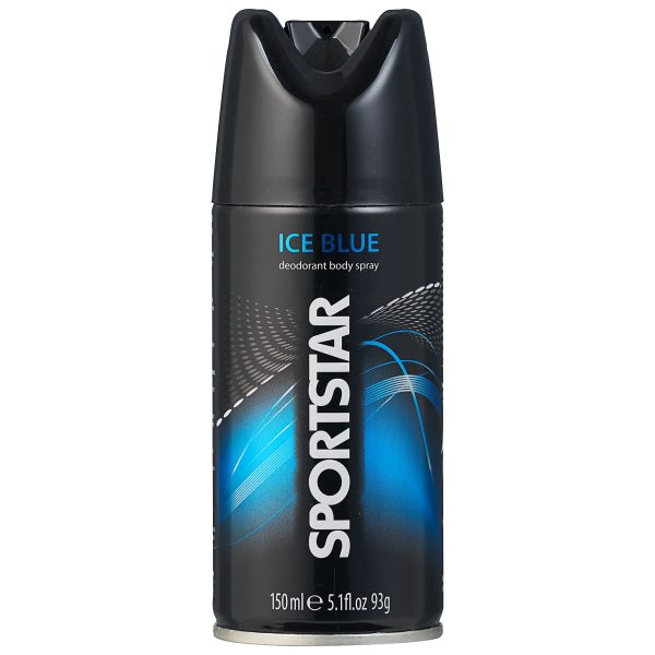 Sportstar Men Deodorant Body Spray Ice Blue 150ml