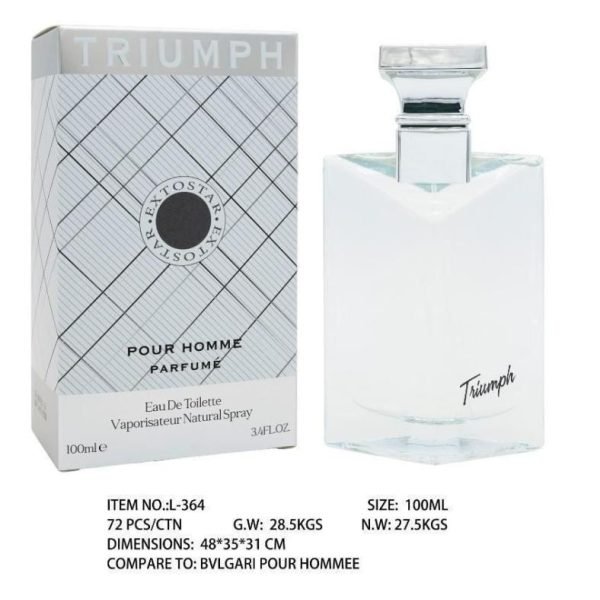 100ML Triumph - Smells like Bvlgari Pour Hommee