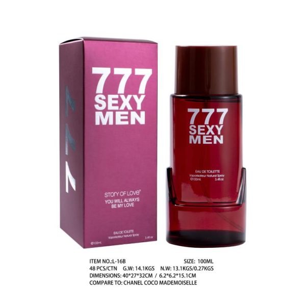100ML 777 Sexy Men - Smells like Chanel Coco Made Morselle
