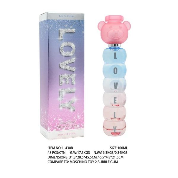100ML Lovely - Smells like Moschino Toy 2 Bubble Gum