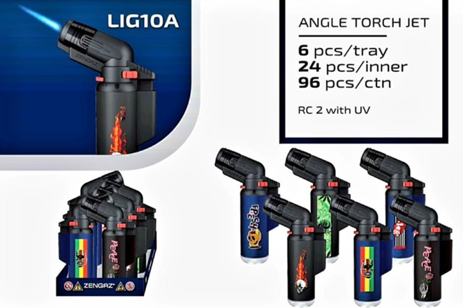 Zengaz Angle Torch Jet - Mixed Designs A