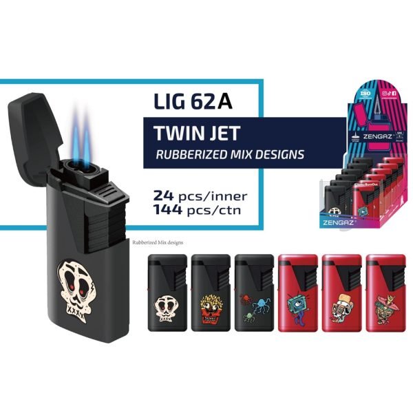 Zengaz Twin Jet Rubberized - Mixed Designs A