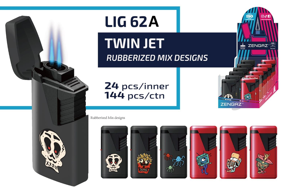 Zengaz Twin Jet Rubberized - Mixed Designs A