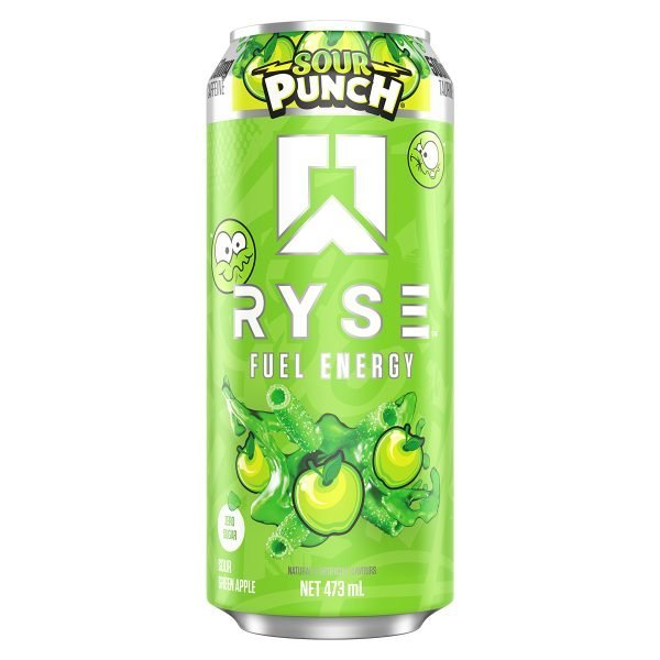 Ryse Fuel Energy Sour Punch Sour Green Apple 473ml