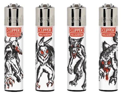 Clipper Lighter Tray Large Cryptids