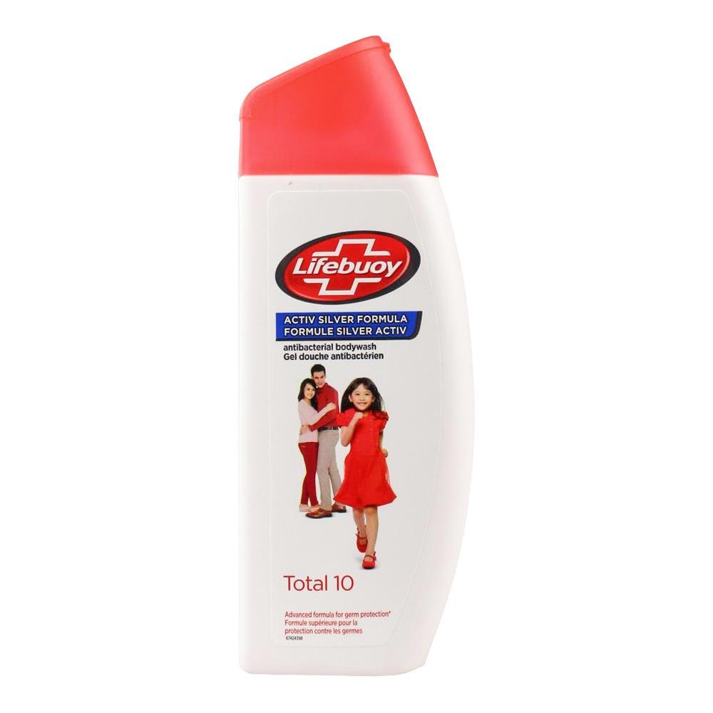 Lifebuoy 300Ml Antibacterial Body Wash Total 10