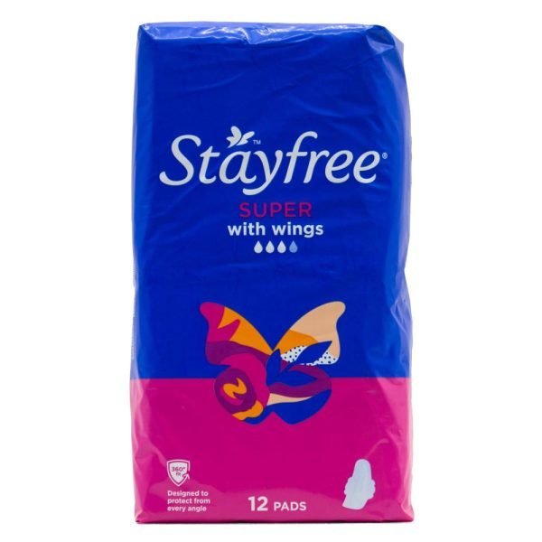 Stayfree Pk12 Pads Super with Wings