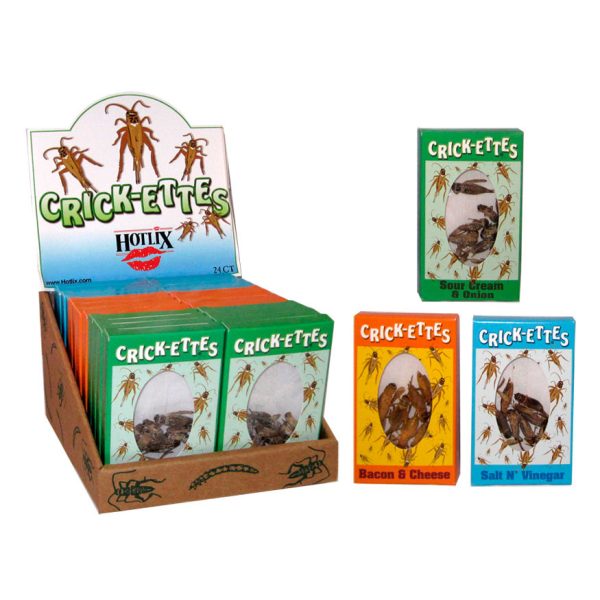 Hotlix Snax - Cricket Snax - Assorted 28g
