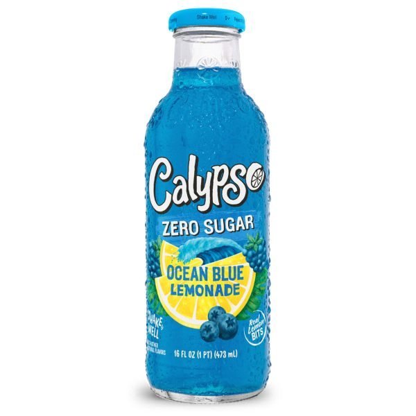 Calypso Zero Ocean Blue Lemonade 473ml