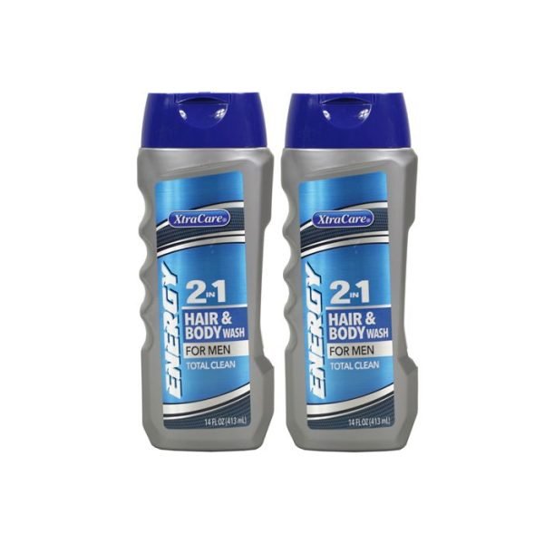 XtraCare Men's Hair & Body Wash 413ml Energy (Total Clean)