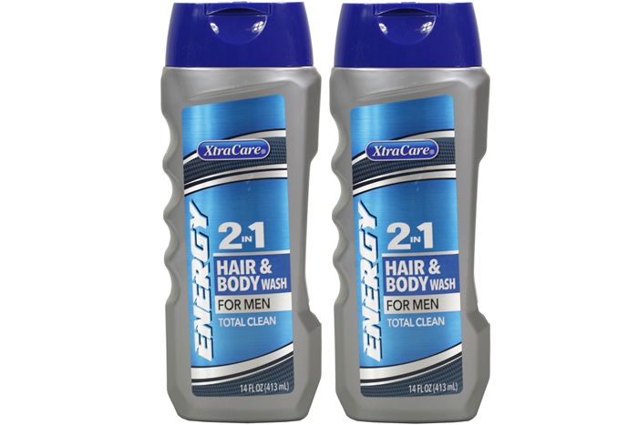 XtraCare Men's Hair & Body Wash 413ml Energy (Total Clean)