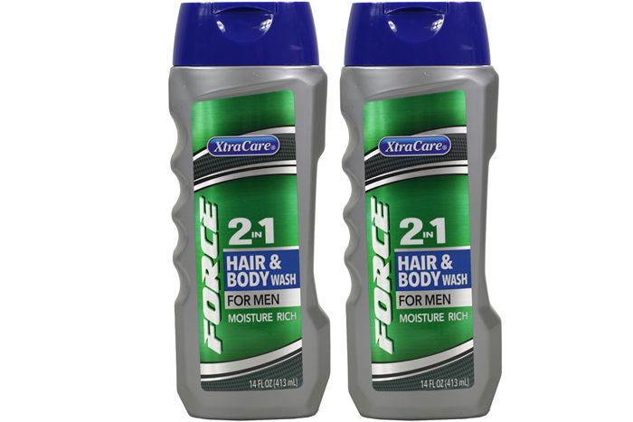 XtraCare Men's Hair & Body Wash 413ml Force (Moisture Rich)